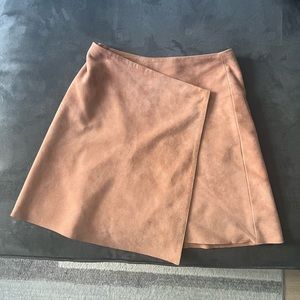 Ted Baker Ursina Wrap Suede Skirt